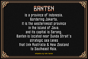 Banten Unfamous 1, a Slab Serif Font by Mikrojihad Typography (Thumbnail 7 of 8)