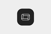 Google TV, an Outline Icon by Jordy (Thumbnail 2 of 2)
