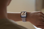 24 Watch Series 11 in Hand Mockups, a Wearable Device Mockup by Asylab (Thumbnail 83 of 107)