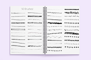 AI Kids Marker Strokes Brushes, a Brush Add-On by CL Creative Studio (Thumbnail 2 of 9)