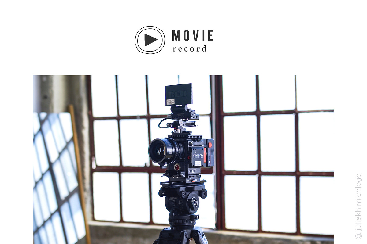 Logo Pack Volume 17. Cinema, a Branding & Logo Template by Mint Air Studio (Photo 9 of 21)