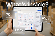 Inventix - SAAS Warehouse UI Kit, a Landing Page Template by Agensip Design Agency (Thumbnail 5 of 10)