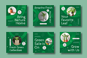 Modern Botanical Social Media Post, a Social Media Template by MightyDesign (Thumbnail 1 of 8)