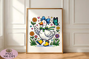 Coquette Goose Png, Mama Goose Png, an Illustration by Daily.Designs (Thumbnail 4 of 5)