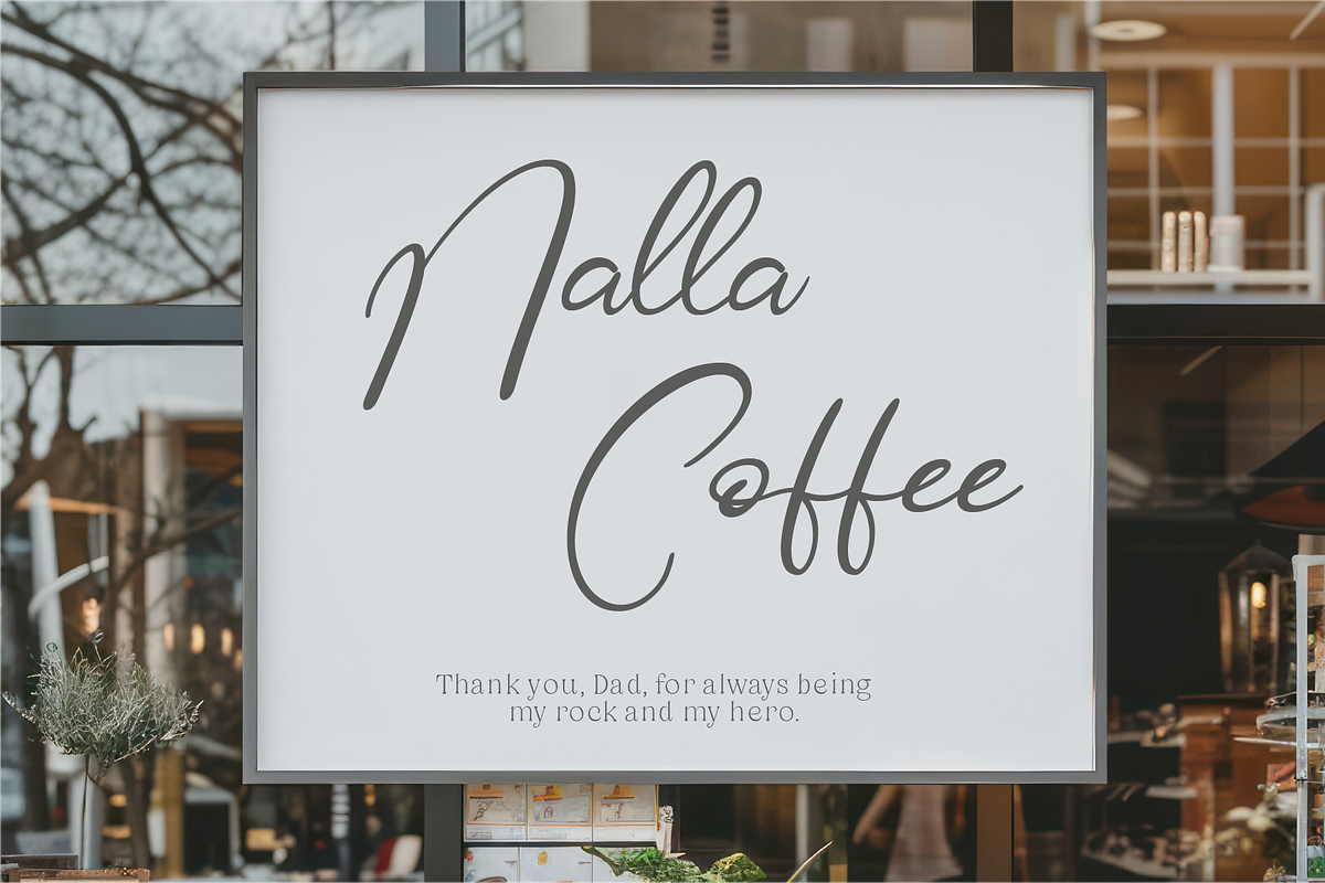 Tyshira Elyne - Casual Handwritten, a Handwritten Font by Indotype Foundry (Photo 9 of 10)