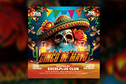 Cinco de Mayo Flyer, a Flyer Template by RTXdesinger99 (Thumbnail 2 of 3)