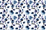 Watercolor floral pattern, a Pattern Graphic by Anya-D (Thumbnail 4 of 4)