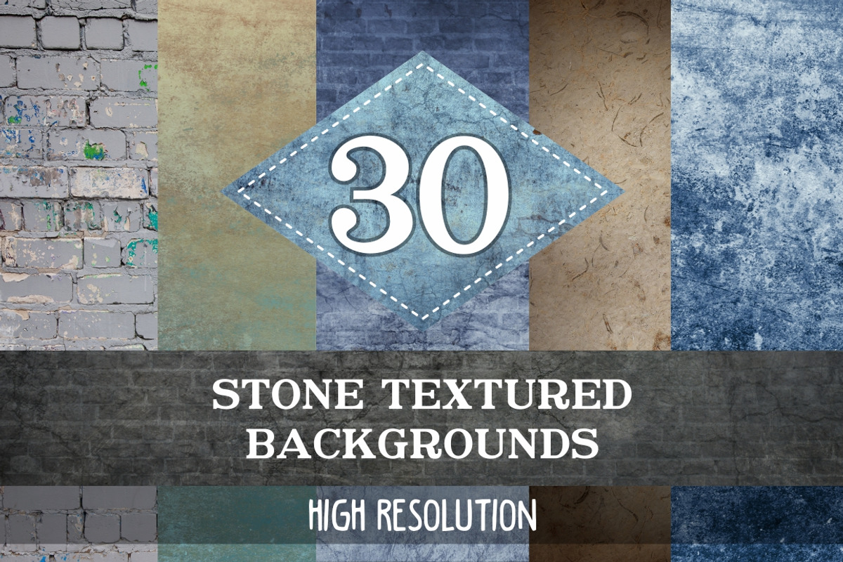 Stone Textures Set, a Texture Graphic by kisikoida (Photo 1 of 5)
