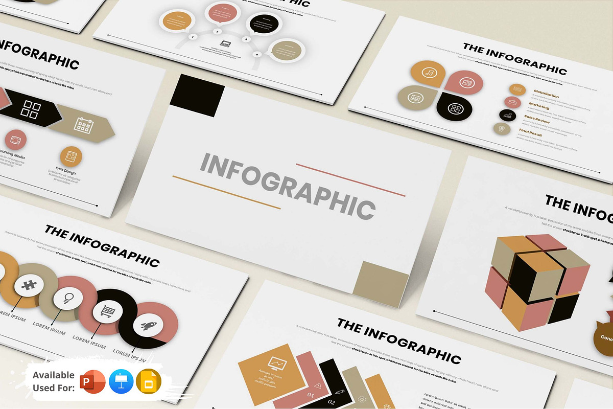 Infographics Presentation Template, a Presentation Template by Analogous Temp (Photo 1 of 8)