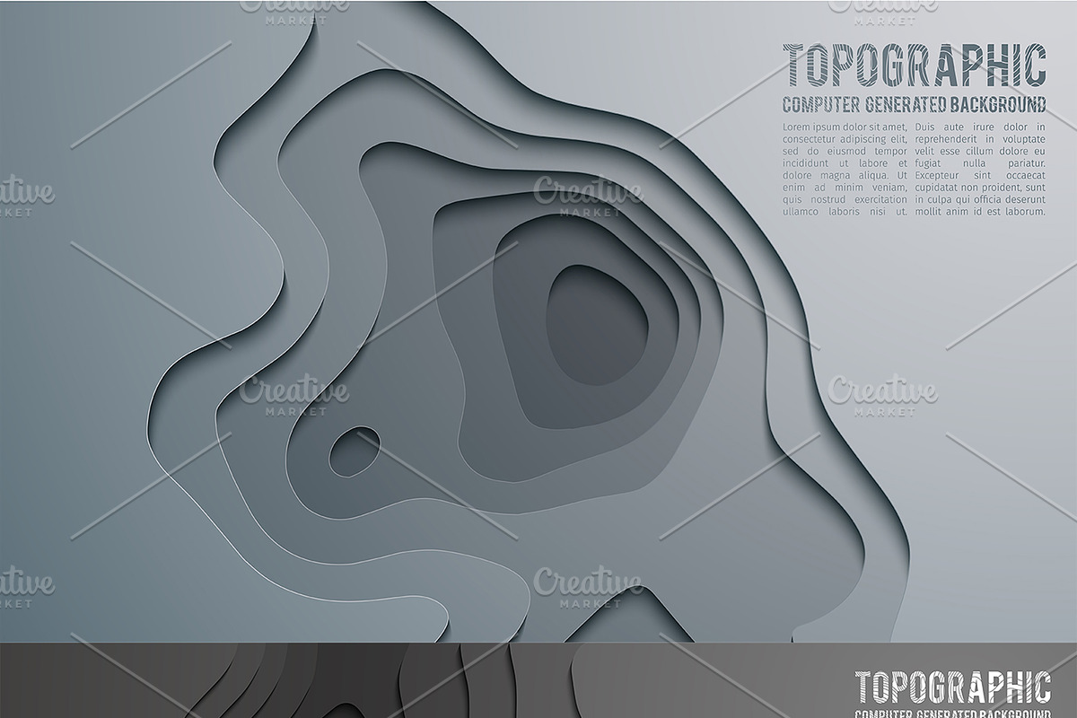14 Paper Cut Vector Illustration, a Decorative Illustration by RDShop (Photo 2 of 3)
