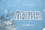 Mallfrish font, a Script Font by VectorCraft (Thumbnail 1 of 4)