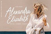 Kamilla Blue handwritten script, a Handwritten Font by Damarletter (Thumbnail 4 of 8)