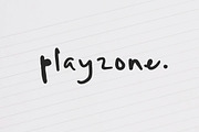 Playzone - Handwritten Doodle Font, a Font by Weape Studio (Thumbnail 1 of 8)