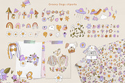 Groovy dogs collection, an Animal Illustration by avdnadi (Thumbnail 4 of 10)