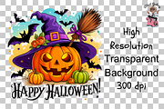 Halloween Pumpkin Sublimation PNG, a Graphic by Clipart Bloom (Thumbnail 8 of 11)