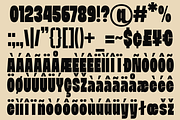 Kilgar - Heavy Bold Condensed Font, a Sans Serif Font by RagamKata (Thumbnail 10 of 10)