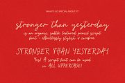 Handwritten Pencil Script Font, a Handwritten Font by Kaya Fonts (Thumbnail 9 of 41)