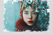 Hoarfrost Frame Overlays, a Texture Graphic by PhotoSpirit (Thumbnail 3 of 8)