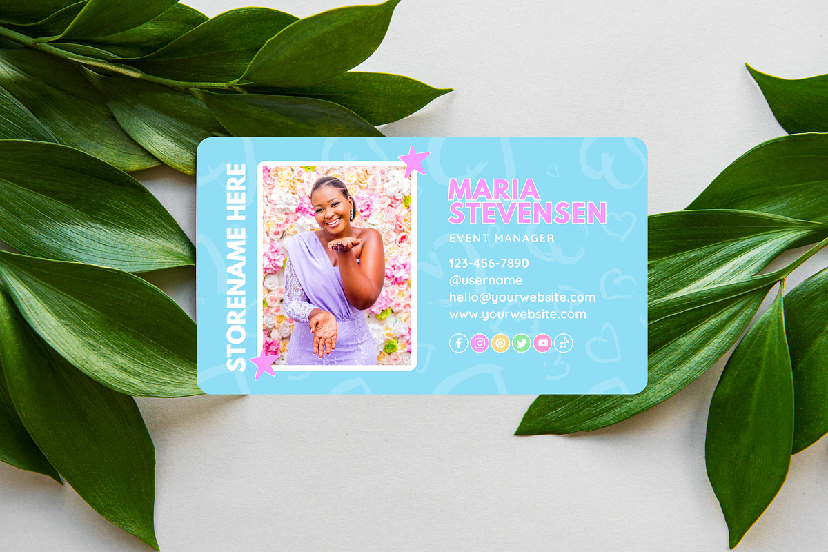 Colorful Business Card, a Business Card Template by SunshineStudioBoutique (Photo 6 of 10)