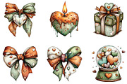 Whimsical Watercolor Valentine Clipa, an Illustration by CraftArtStudio (Thumbnail 3 of 6)