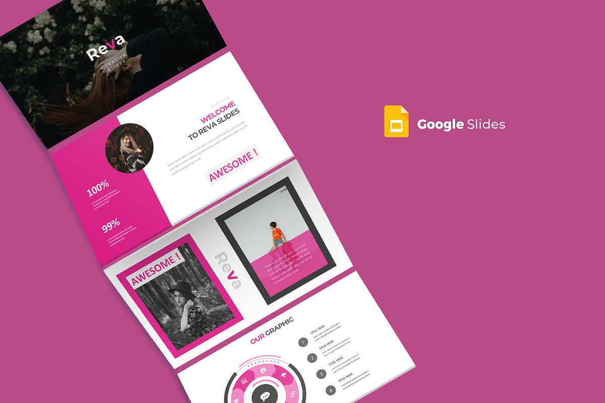 Reva - Google Slides Template, a Presentation Template by AQR Studio