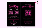 QR Code, Scan To Pay Sign Template, a Social Media Template by Cherry Paper Co (Thumbnail 1 of 6)