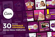 Marriage Conference Flyer Bundle(30), a Social Media Template by MK Creatives (Thumbnail 2 of 3)
