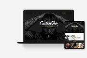 Tattoo Studio Website Template, a Websites & App Template by WIX PRO THEMES (Thumbnail 1 of 2)