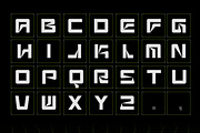 Feogra - Futuristic Font, a Sans Serif Font by limitype (Thumbnail 5 of 8)
