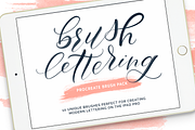 Brush Lettering Procreate Brush Pack, a Brush Add-On by The Ampersand Shop (Thumbnail 1 of 13)