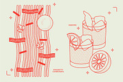 Italian Food Vector Illustrations, a Food Illustration by TheFoodAtlas (Thumbnail 14 of 16)