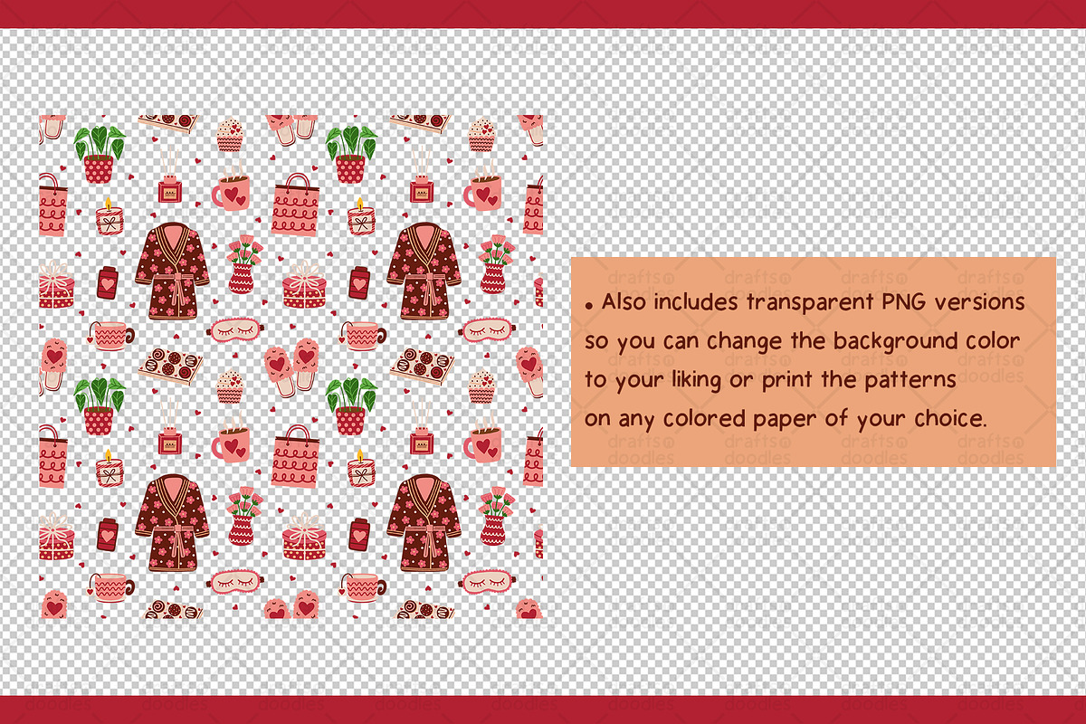 Self Care Day Graphic Set, a Pattern Graphic by Drafts n Doodles (Photo 11 of 11)