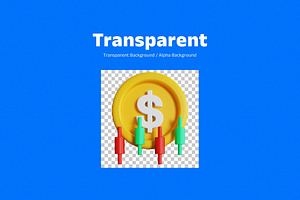 3D USD Money Illustration