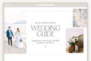 Showit Wedding Guide Template, a Websites & App Template by Rachel Kick (Thumbnail 1 of 4)