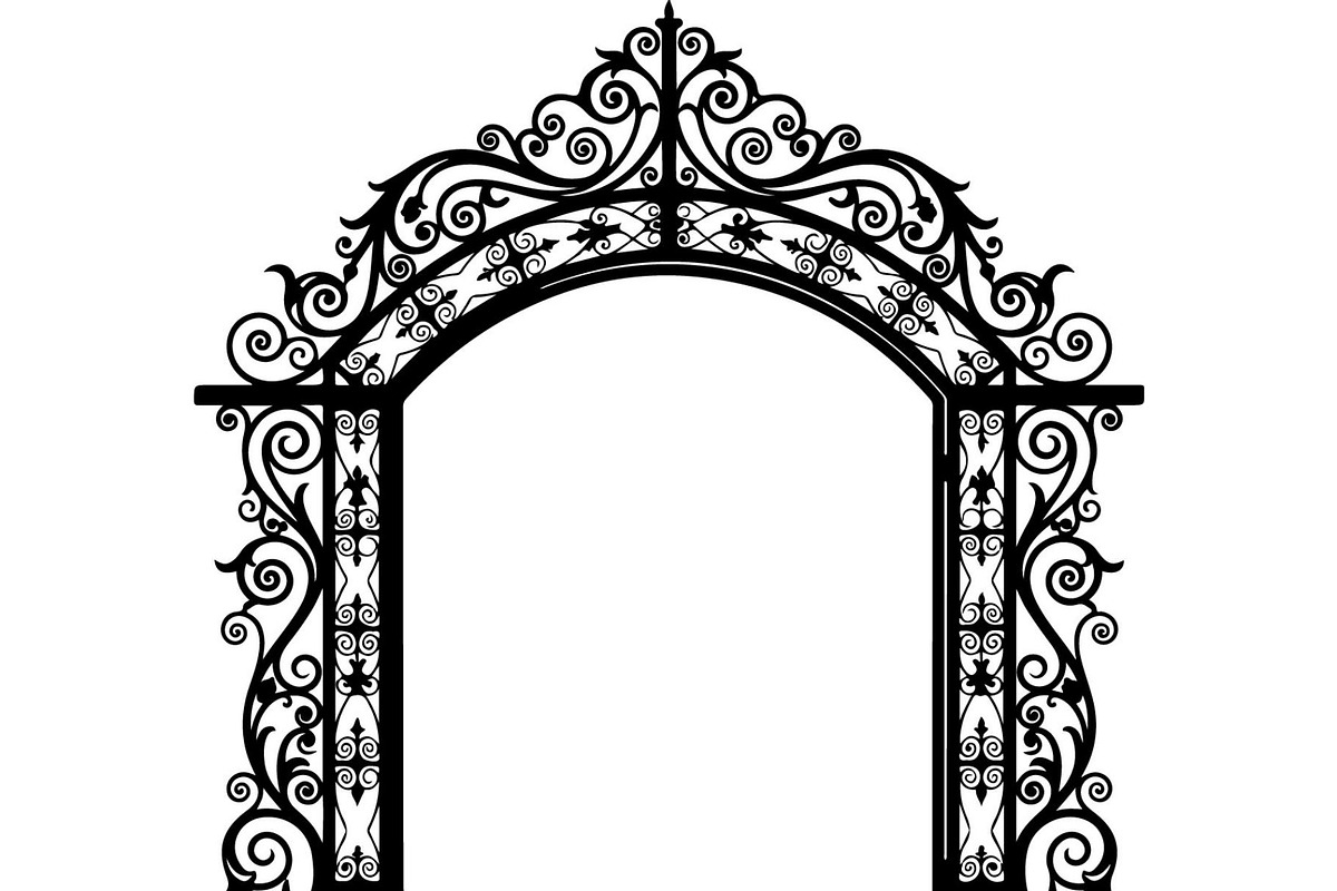 Decorative Iron Gate Bundle, a Decorative Illustration by Designer_Momina (Photo 8 of 26)