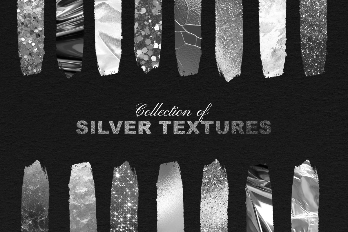 60 Gold&Silver Foil Glitter Textures, a Texture Graphic by NassyArt (Photo 7 of 12)