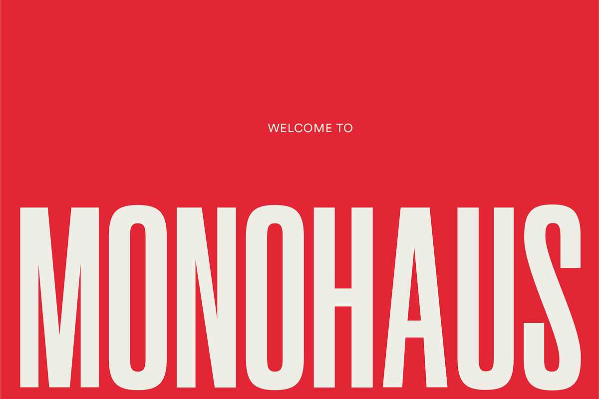 Monohaus - Tall Display Font, a Font by Simplify Creative (Photo 7 of 9)