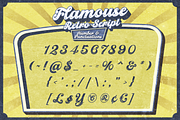 Flamouse, a Script Font by ilhamtaro (Thumbnail 8 of 10)