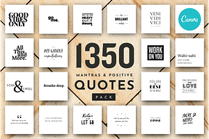 1350 Quotes: Ultimate Quote Pack