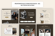 UGC Creator Beige Aesthetic One Page, a Marketing Template by AtelierDuVow (Thumbnail 4 of 10)