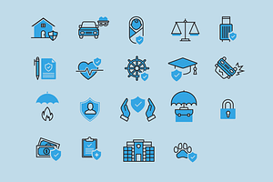 20 Insurance Icons