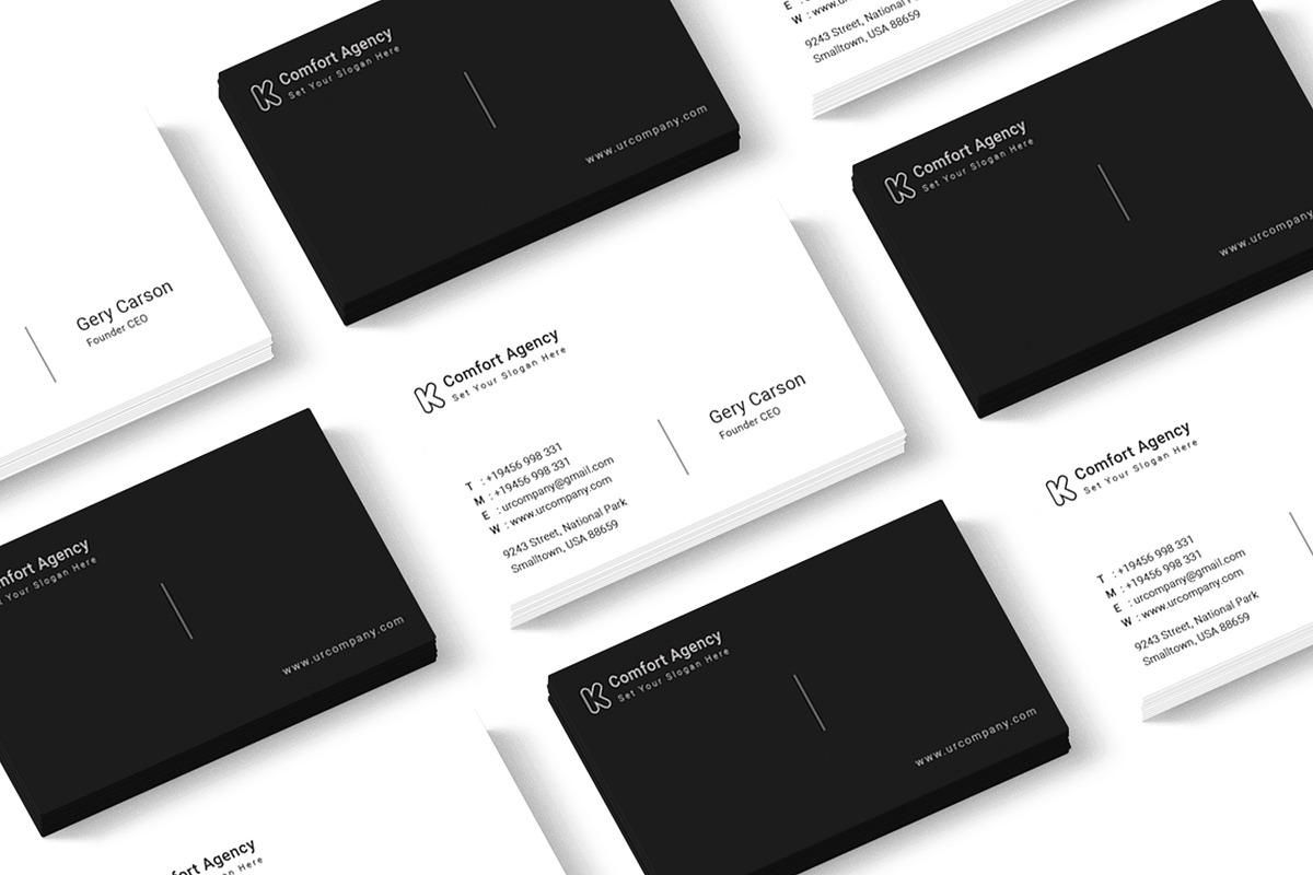 Business Card Template, a Business Card Template by graphicsunday (Photo 5 of 5)