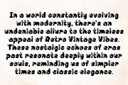 Retro Vintage Vibes - Handwritten, a Handwritten Font by Charmingbear59.design (Thumbnail 3 of 5)