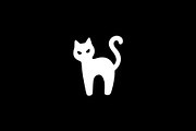 Wicked Cat Silhouette Vector, an Animal Illustration by Vectorium Studio (Thumbnail 2 of 4)