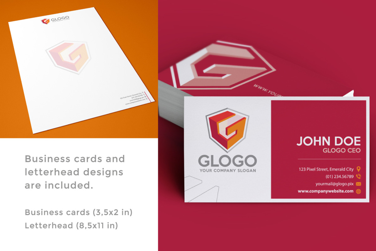 Glogo Branding Kit, a Branding & Logo Template by 4to Pixel (Photo 3 of 5)