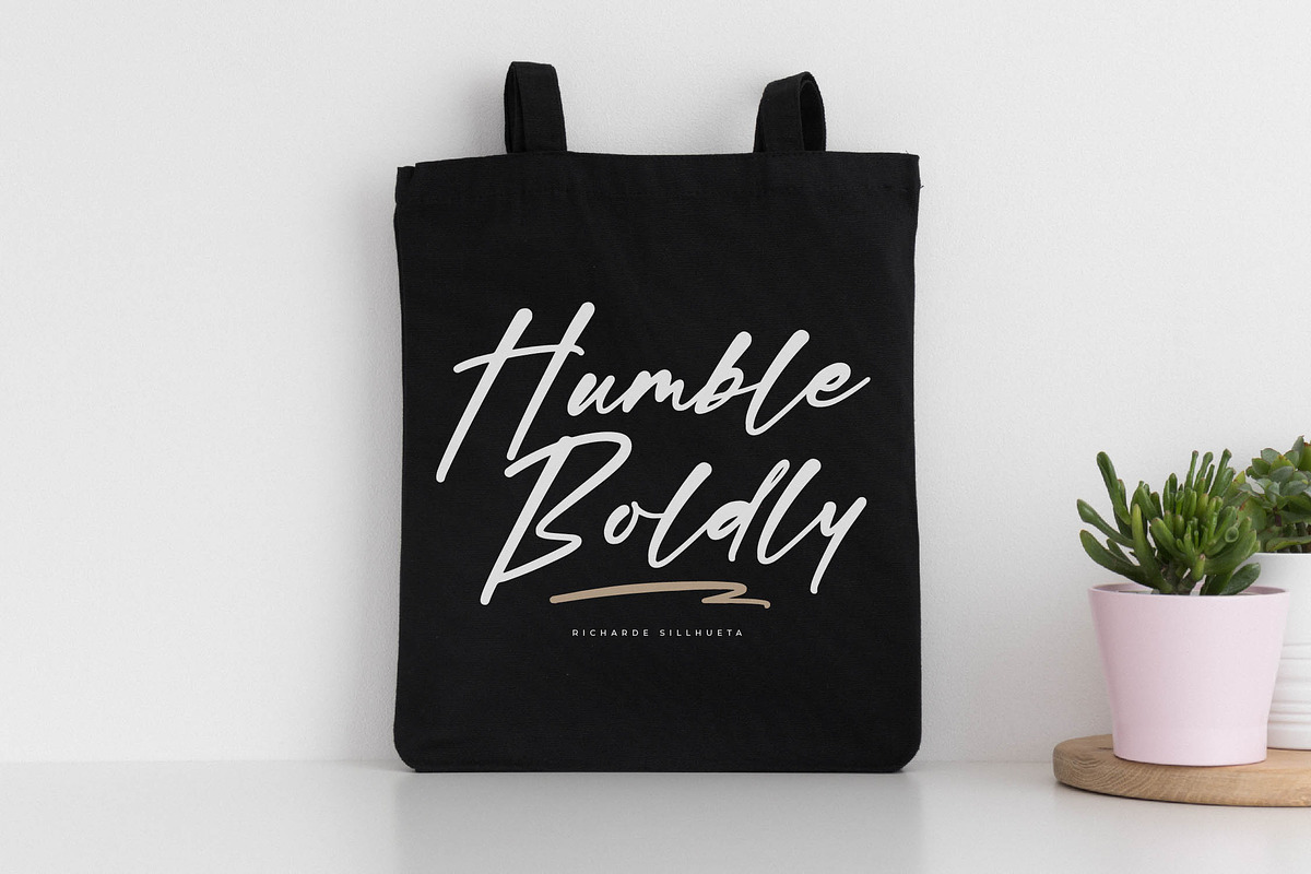 Richarde Sillhueta, a Script Font by Integritype Studio (Photo 9 of 15)