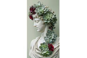 Classical Sculpture Adorned with, an Arts & Entertainment Photo by tilialucida