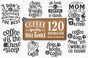 Huge Coffee SVG Bundle, a Food Illustration by HQDigitalArt (Thumbnail 9 of 15)