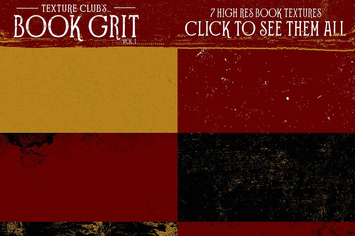 Book Grit vol 1, a Texture Graphic by Texture Club (Photo 2 of 3)