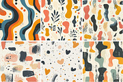 Abstract Organic Shapes Pattern, a Pattern Graphic by Black Bird Studio (Thumbnail 5 of 5)